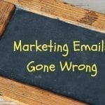 Image for examples of bad marketing emails